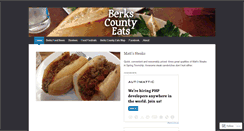 Desktop Screenshot of berkscountyeats.com